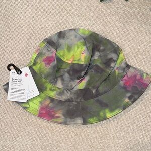 Lululemon Athletica Green Tie-Dye Bucket Hat